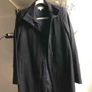 Helmut Lang Black Wool Women's Coat